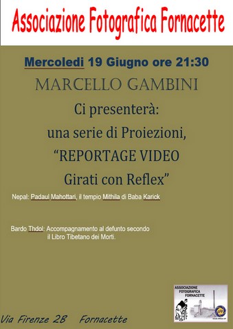 serata con AFF 19 giugno